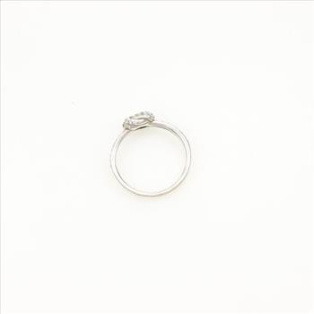 Pandora Sterling Silver Clear Stone Sparkling Love Knot Ring