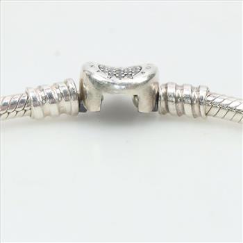 Pandora Sterling Silver Crown O Clasp Bracelet