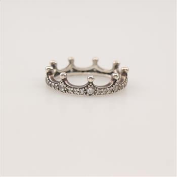 Pandora Sterling Silver Enchanted Crown Ring