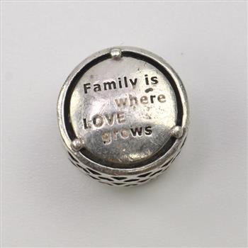 Pandora Sterling Silver Family Tree Charm