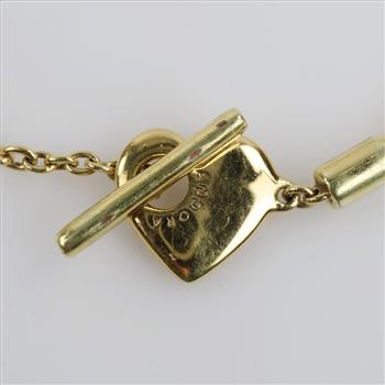 Pandora Sterling Silver GP Bracelet