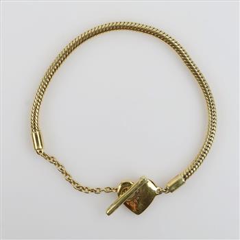 Pandora Sterling Silver GP Bracelet