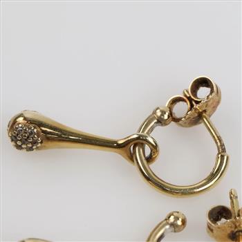 Pandora Sterling Silver GP Modern Love Pods Earrings