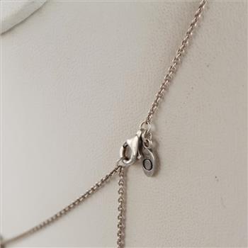 Pandora Sterling Silver Halo Pendant Collier Necklace