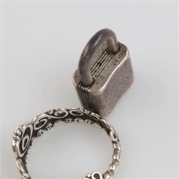 Pandora Sterling Silver Jewelry, 2 Pieces