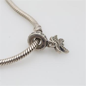 Pandora Sterling Silver Jewelry, 2 Pieces
