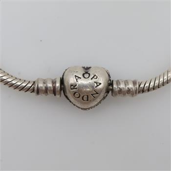 Pandora Sterling Silver Jewelry, 2 Pieces