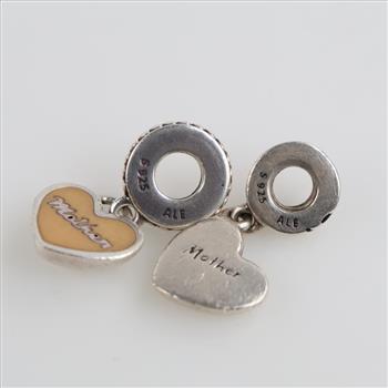 Pandora Sterling Silver Jewelry, 2 Pieces