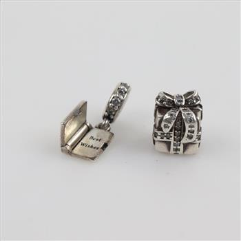 Pandora Sterling Silver Jewelry, 2 Pieces