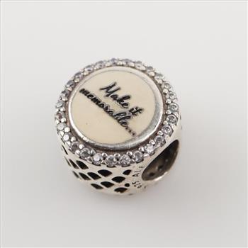 Pandora Sterling Silver Las Vegas - Make It Memorable Button Charm