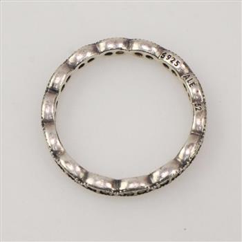 Pandora Sterling Silver Leaf Ring