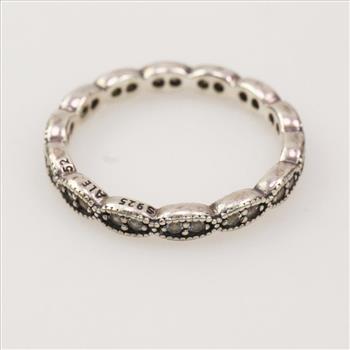 Pandora Sterling Silver Leaf Ring