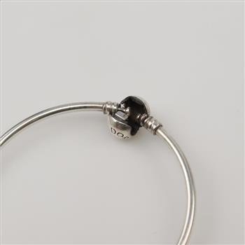 Pandora Sterling Silver Moments Bangle Bracelet