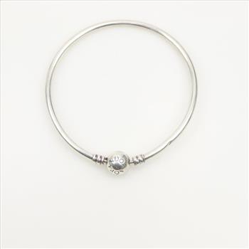 Pandora Sterling Silver Moments Bangle Bracelet