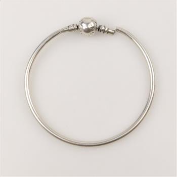 Pandora Sterling Silver Moments Bangle Bracelet