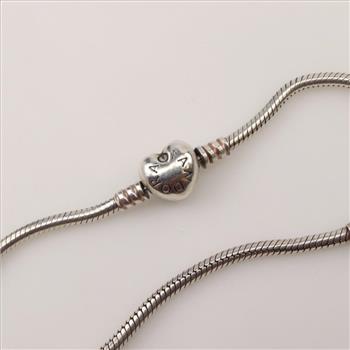 Pandora Sterling Silver Moments Heart Clasp Bracelet