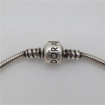 Pandora Sterling Silver Moments Snake Chain Bracelet