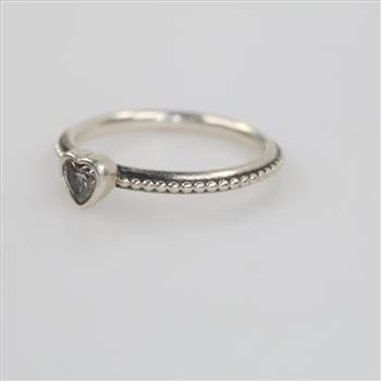 Pandora Sterling Silver One Love Ring