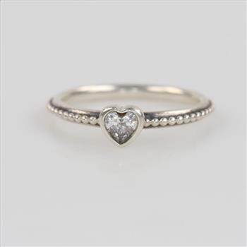 Pandora Sterling Silver One Love Ring