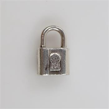 Pandora Sterling Silver Padlock & Key Dangle Charm