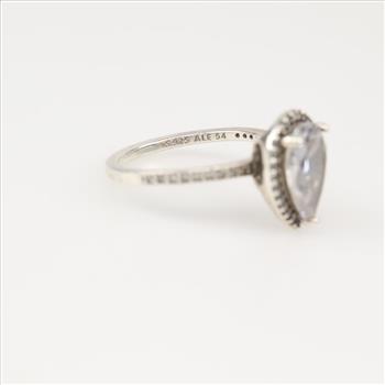 Pandora Sterling Silver Radiant Teardrop Ring