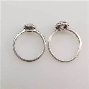 Pandora Sterling Silver Rings, 2 Pieces