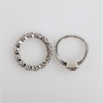 Pandora Sterling Silver Rings, 2 Pieces