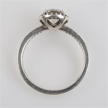 Pandora Sterling Silver Round Sparkle Ring