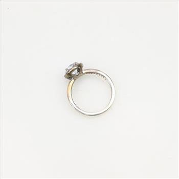 Pandora Sterling Silver Round Sparkling Halo Ring