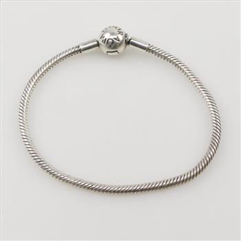 Pandora Sterling Silver Snake Bracelet