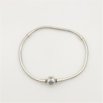 Pandora Sterling Silver Snake Bracelet