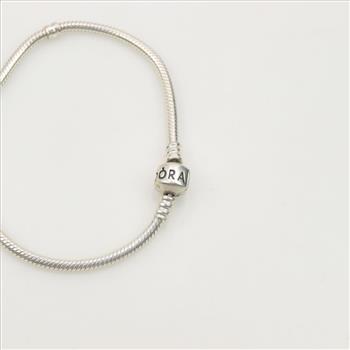Pandora Sterling Silver Snake Bracelet
