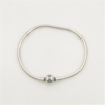 Pandora Sterling Silver Snake Bracelet
