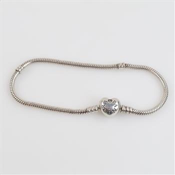 Pandora Sterling Silver Snake Chain Bracelet