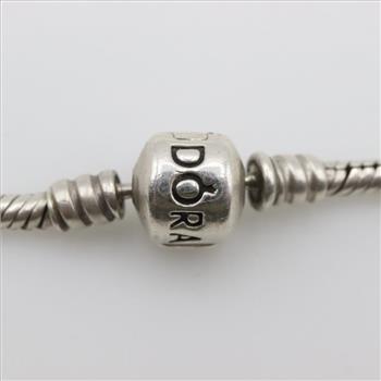 Pandora Sterling Silver Snake Chain Bracelet