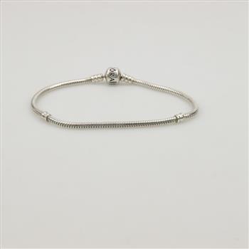 Pandora Sterling Silver Snake Chain Bracelet