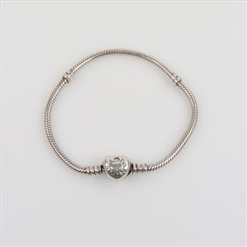 Pandora Sterling Silver Snake Chain Bracelet