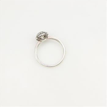 Pandora Sterling Silver Sparkling Round Halo Ring