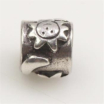Pandora Sterling Silver Sun, Moon And Stars Charm