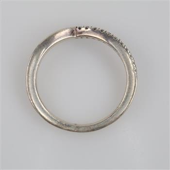 Pandora Sterling Silver Timeless Wish Half Sparkling Ring