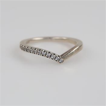 Pandora Sterling Silver Timeless Wish Half Sparkling Ring