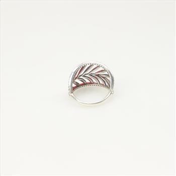 Pandora Sterling Silver Tropical Palm Leaf Ring