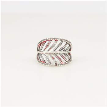 Pandora Sterling Silver Tropical Palm Leaf Ring