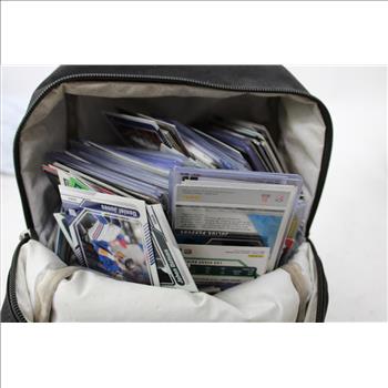 Panini Football, Basketball Trading Cards, 2023-24, 100+ Pieces In JanSport Bag