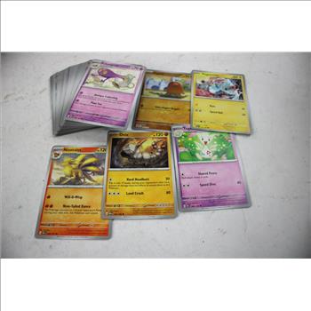 Panini, Pokemon, And More Trading Card Bulk Lot, 100+ Pieces