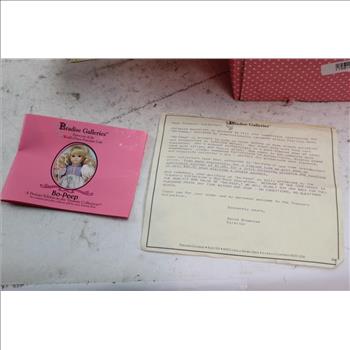 Paradise Galleries Ginger Porcelain Doll