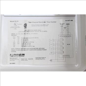 Paragon Four Channel Electronic Time Control