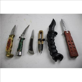 Parker Brothers And Other Knives, 6 Pieces