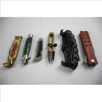 Parker Brothers And Other Knives, 6 Pieces