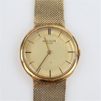Patek Phillipe Calatrava 18kt Gold Watch-Evaluated By Our Certified Gemologist-AGS/GIA